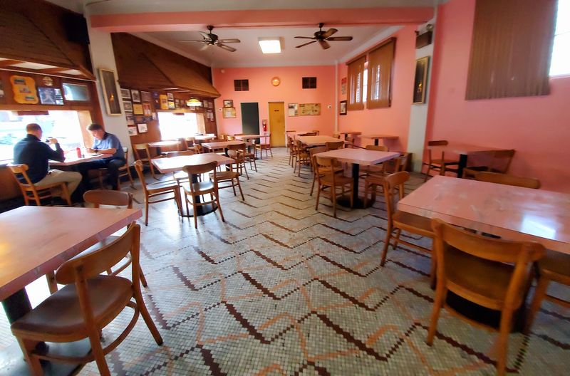 A Working Ceiling Fan Spinning Since The Fifties