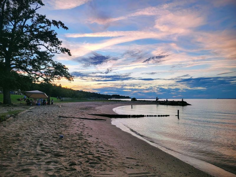 The Main Beach: Swimming, Picnics, and Potomac Sunsets