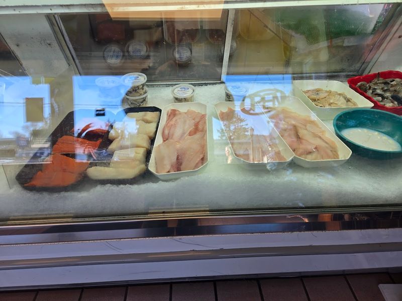 The Seafood Market Side of the Shop