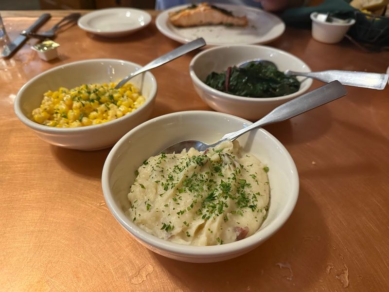 The Famous Vegetable Sides and Homemade Breads