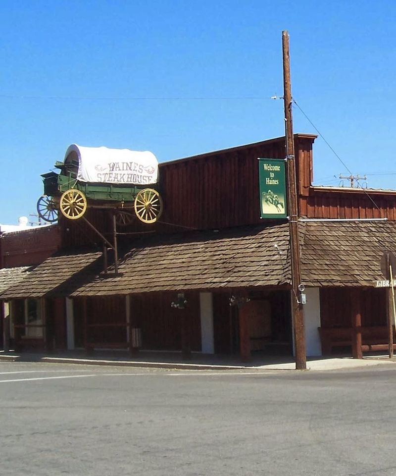 Haines Steak House, Haines, Oregon