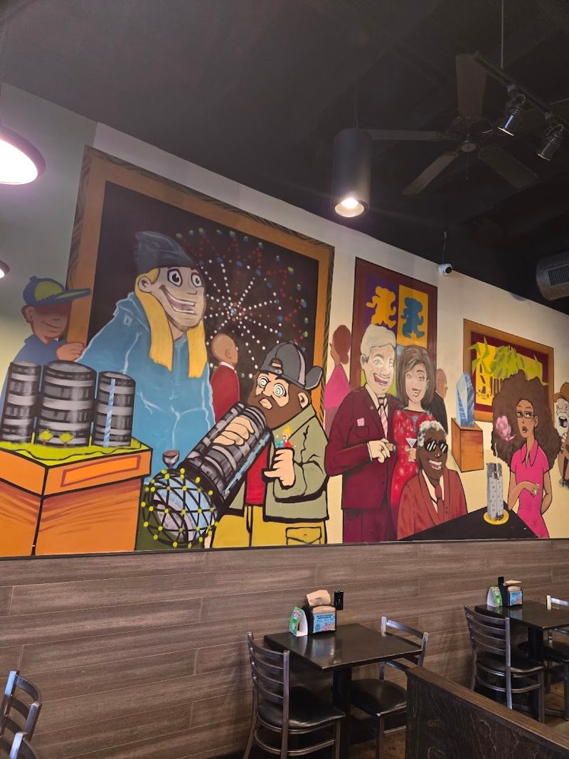 The Relaxed Counter-Culture Vibe Inside