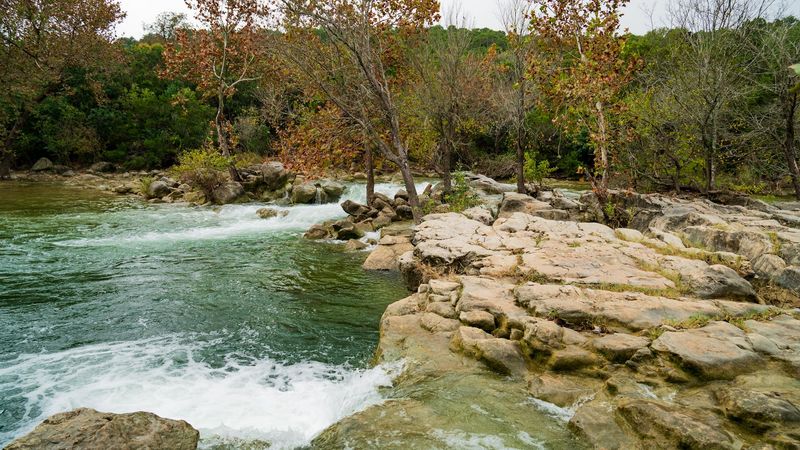 Twin Falls and Sculpture Falls via Barton Creek Greenbelt Trail, Austin
