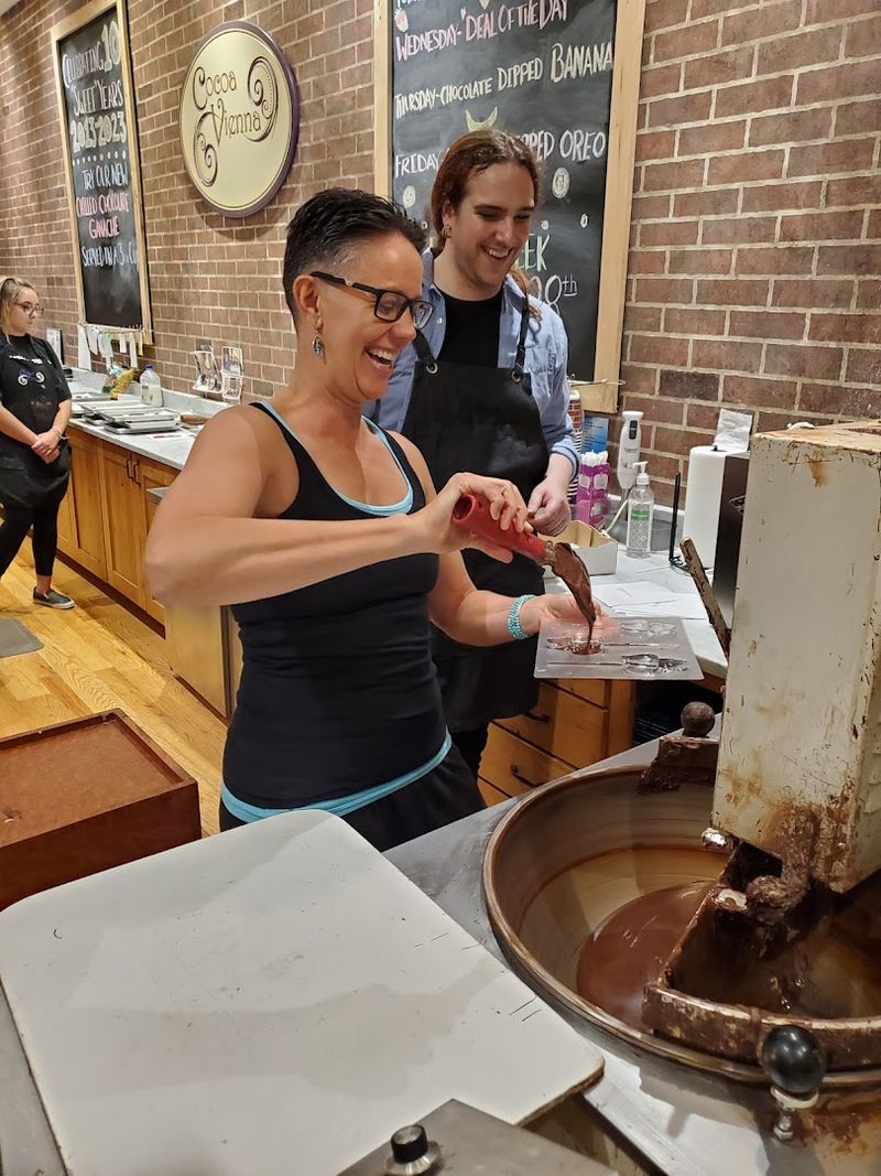 Watch The Chocolates Being Made Right Before Your Eyes