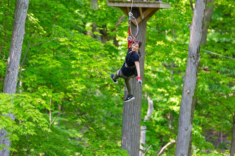 The Zipline Experience: Over 1,000 Feet of Pure Thrills