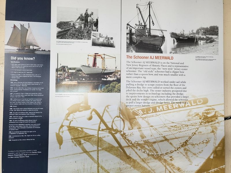 The A.J. Meerwald: New Jersey's Official Tall Ship