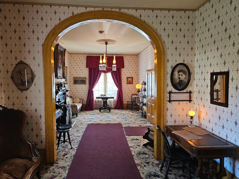 The Ghost Of Violet Whaley Lingering Near The Parlor