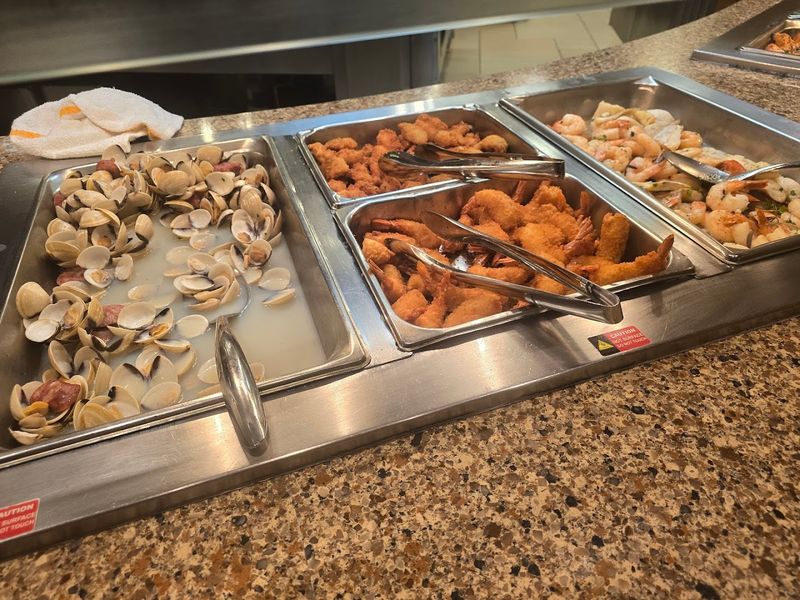 The Clam Chowder and Cold Seafood Station