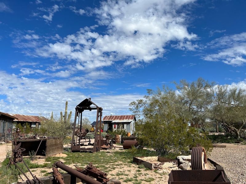 Shadow Figures Gather Near The Old Brothel At Night