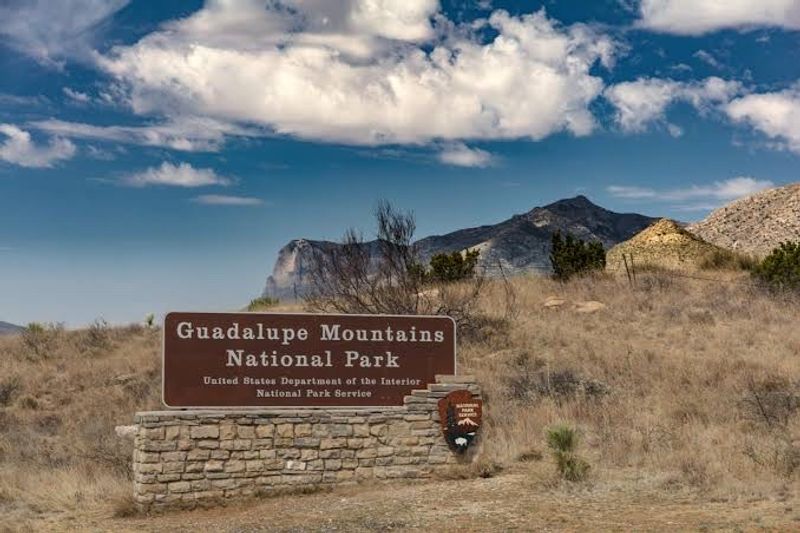 Guadalupe Mountains National Park, Salt Flat