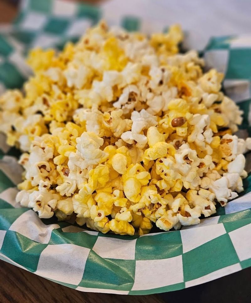 Free Popcorn And Cartoons Greet Every Guest