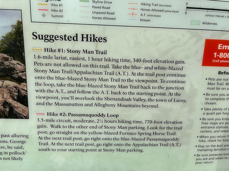 What to Pack for a Perfect Stony Man Hike