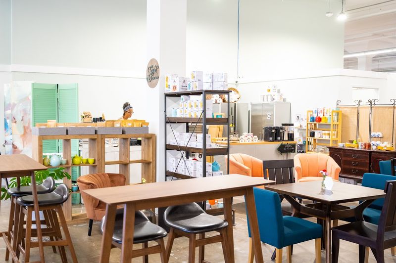 The Cozy Cafe Hidden Inside the Store