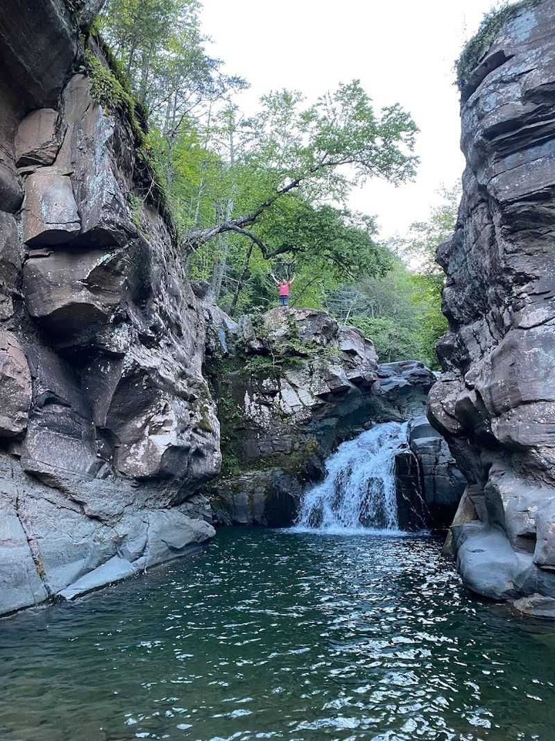 A Secluded Pool Carved By Nature