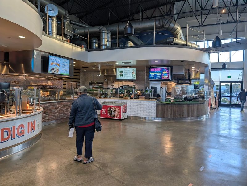 A Food Hall With Six Different Kitchens