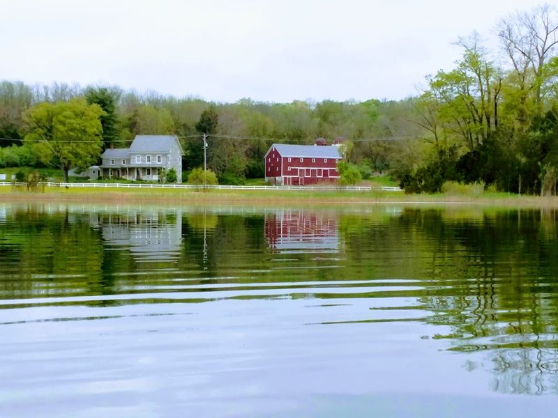 Fishing at the Shore With a View Worth Staying For
