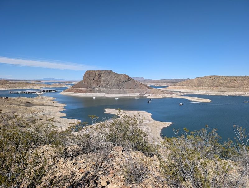 Exposed Shoreline Leaves A Stark First Impression