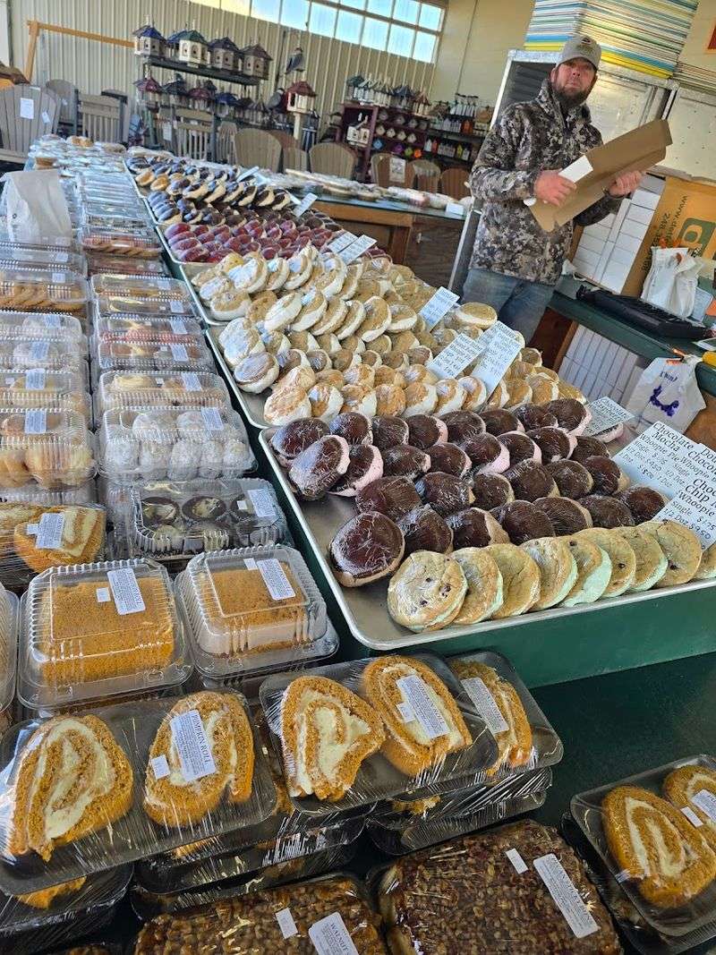 Pretzels Candy And Snacks Fill The Bags