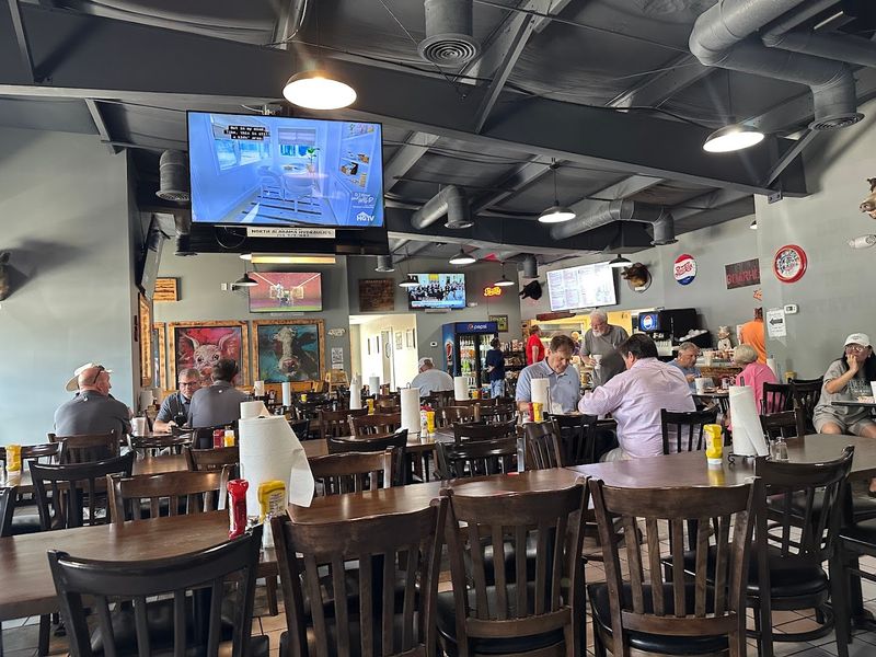 Classic BBQ Joint Atmosphere Without Pretension