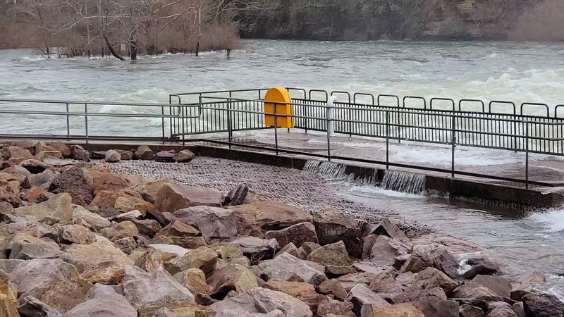 Droughts Reveal Foundations And Old Walkways