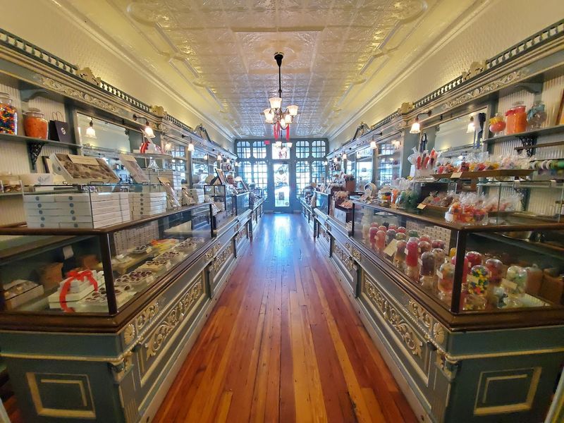 The Glowing Warmth Of The Vintage Candy Kitchen