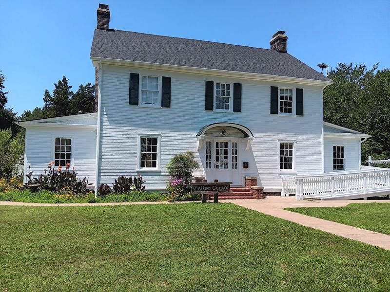 The Visitor Center Inside the Historic Alexander House