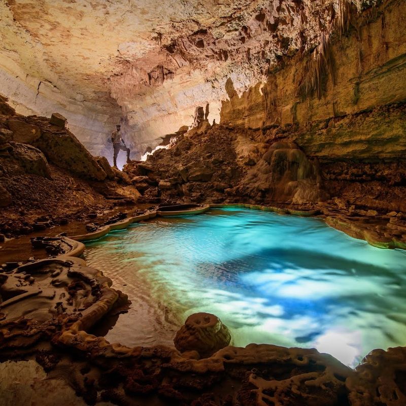 The Glowing Blue Water: A Detail That Stops You Cold