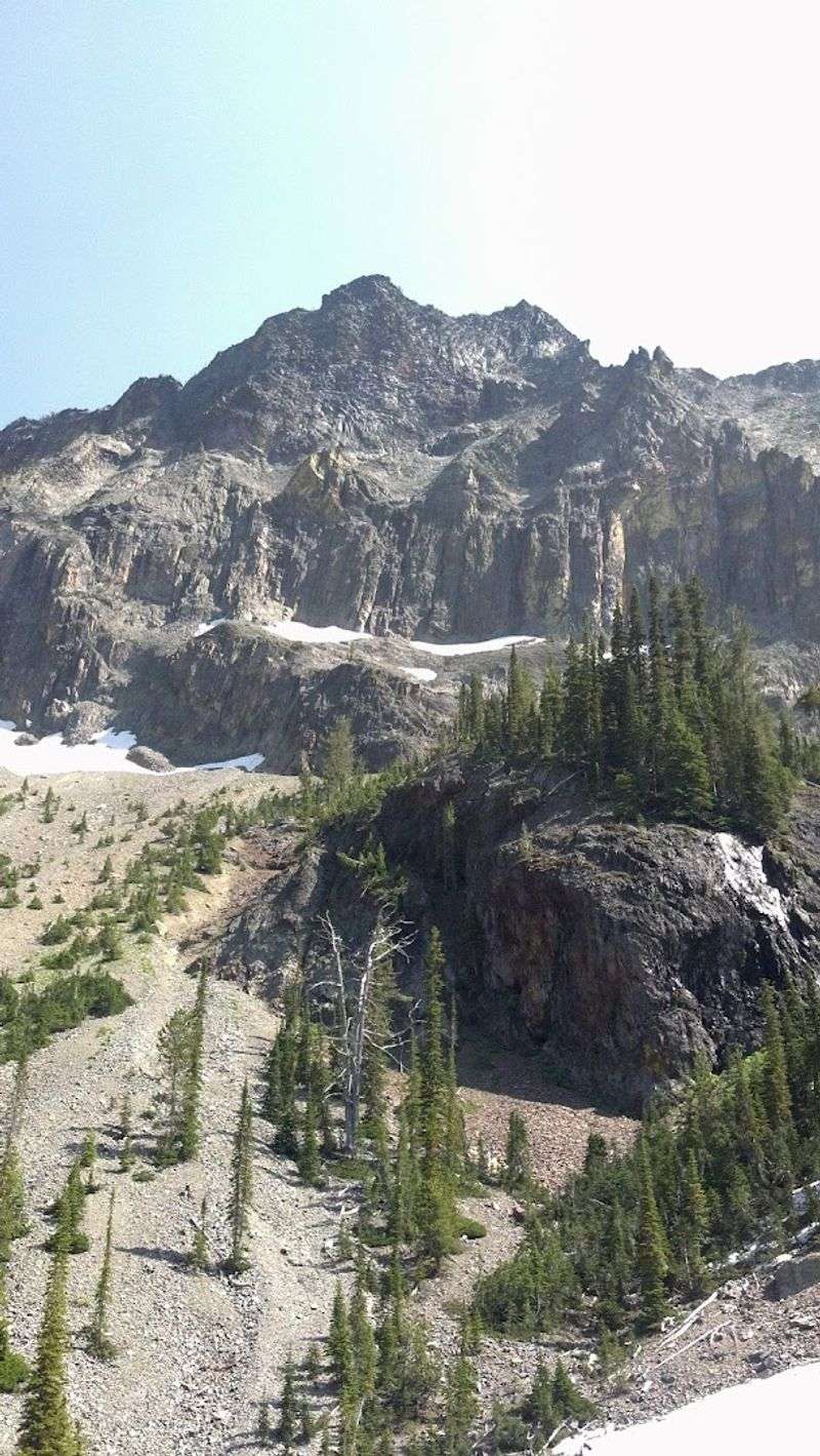 The Summit Push Toward Strawberry Mountain