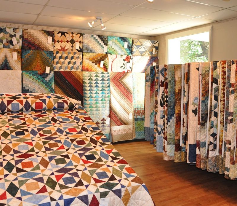 Handmade Quilts Give The Store Its Identity