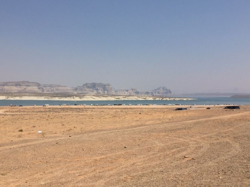The Expansive Mud Flats Visitors Notice First