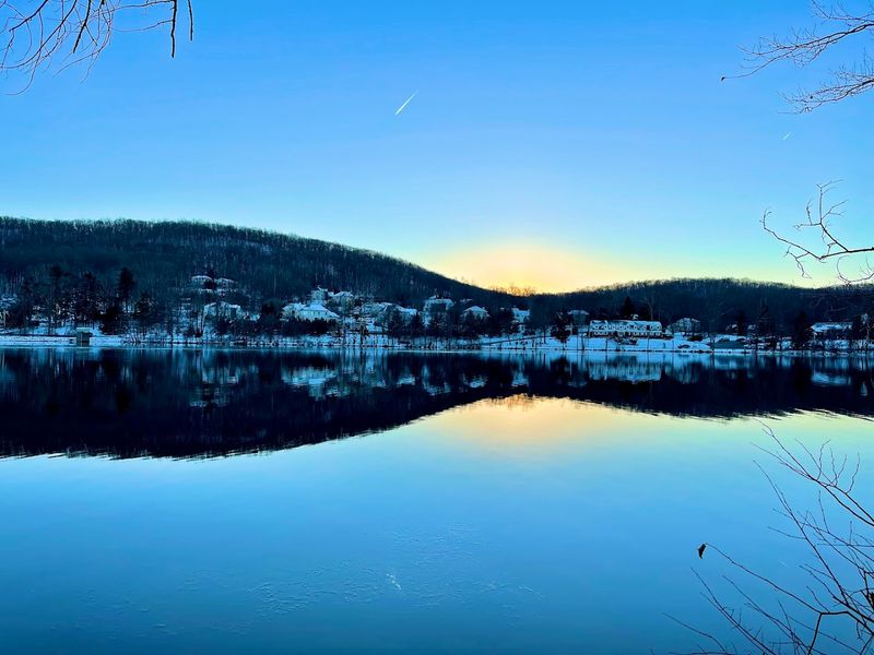 High Mountain Views Across The Water That Stop You Mid-Step