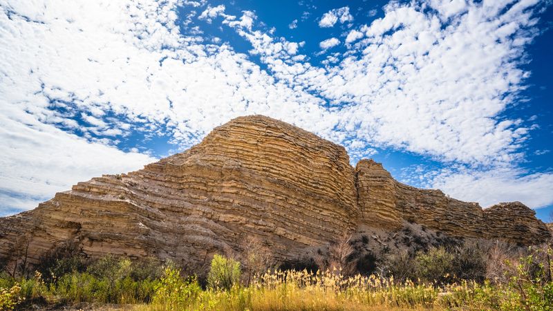 Ancient Pictographs Hidden Between the Ruins and the Spring