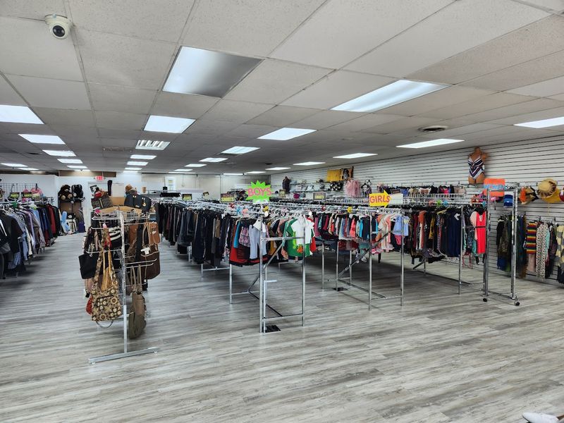 Clothing for the Whole Family Organized in One Spot