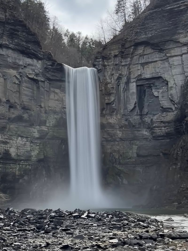 The First Glimpse Of The Falls