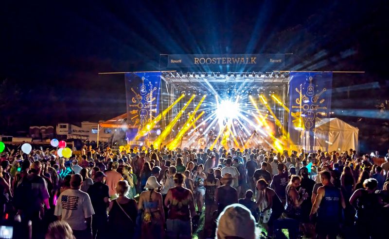 Rooster Walk Music and Arts Festival at Pop's Farm, Virginia
