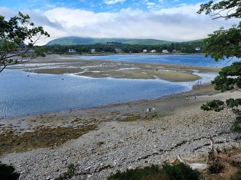 A Tidal Island Named For The Sandy Path