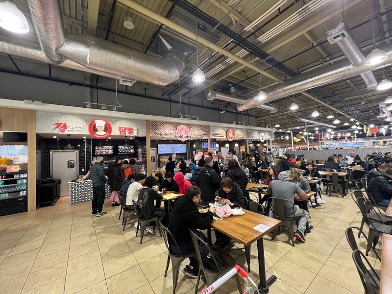 The Food Court That Makes You Forget You Came Here To Grocery Shop