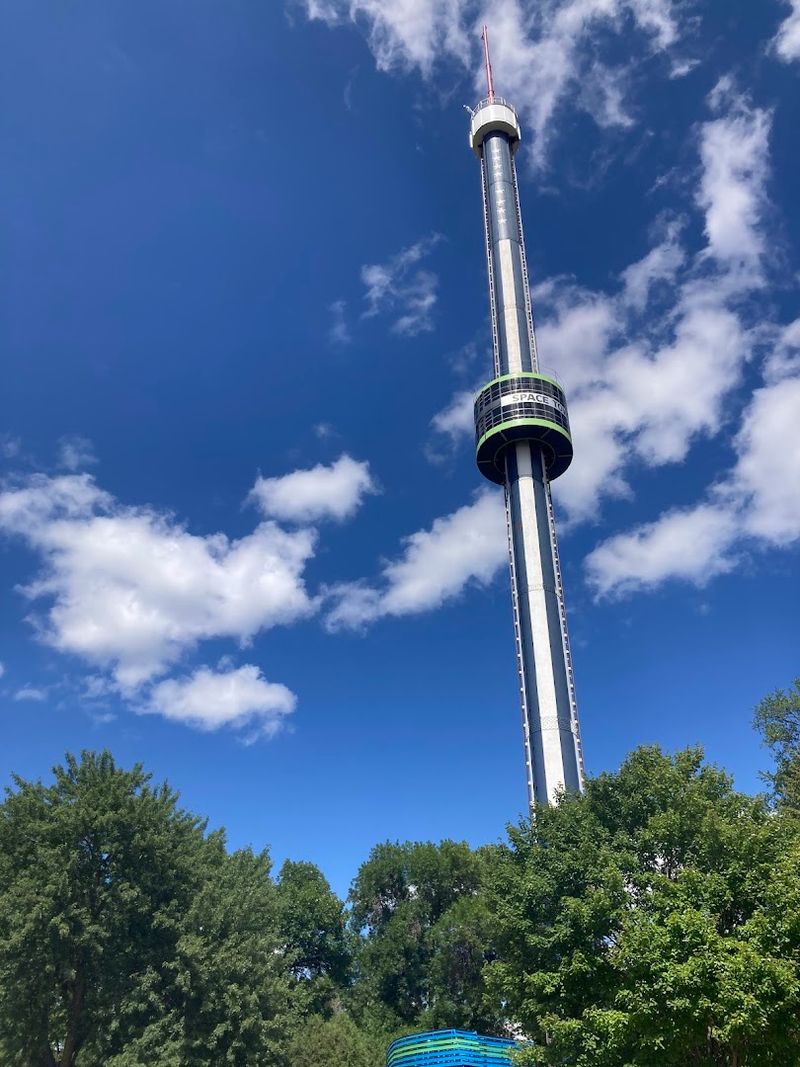 The DNR Building and Fish Pond
