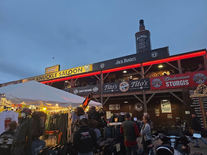 Motorcycles Turn The Street Into Part Of The Show