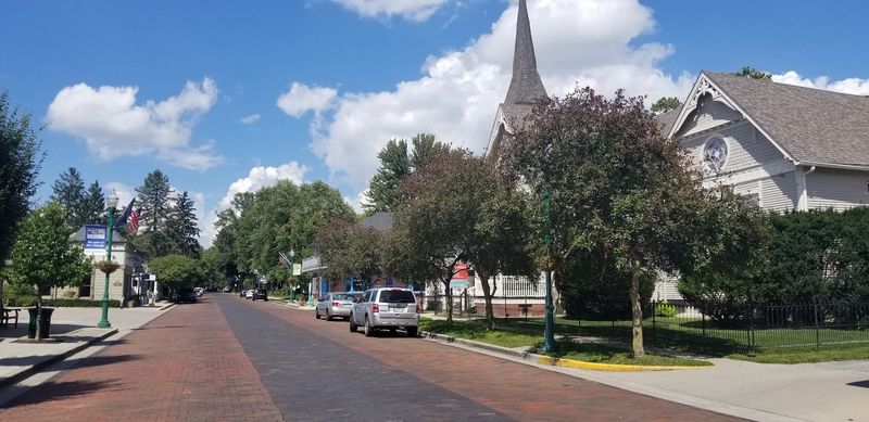 Peaceful Small-Town Atmosphere