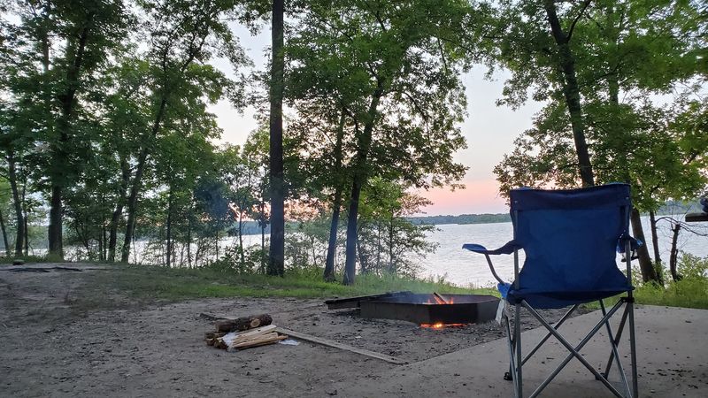 Camping Right on the Water's Edge