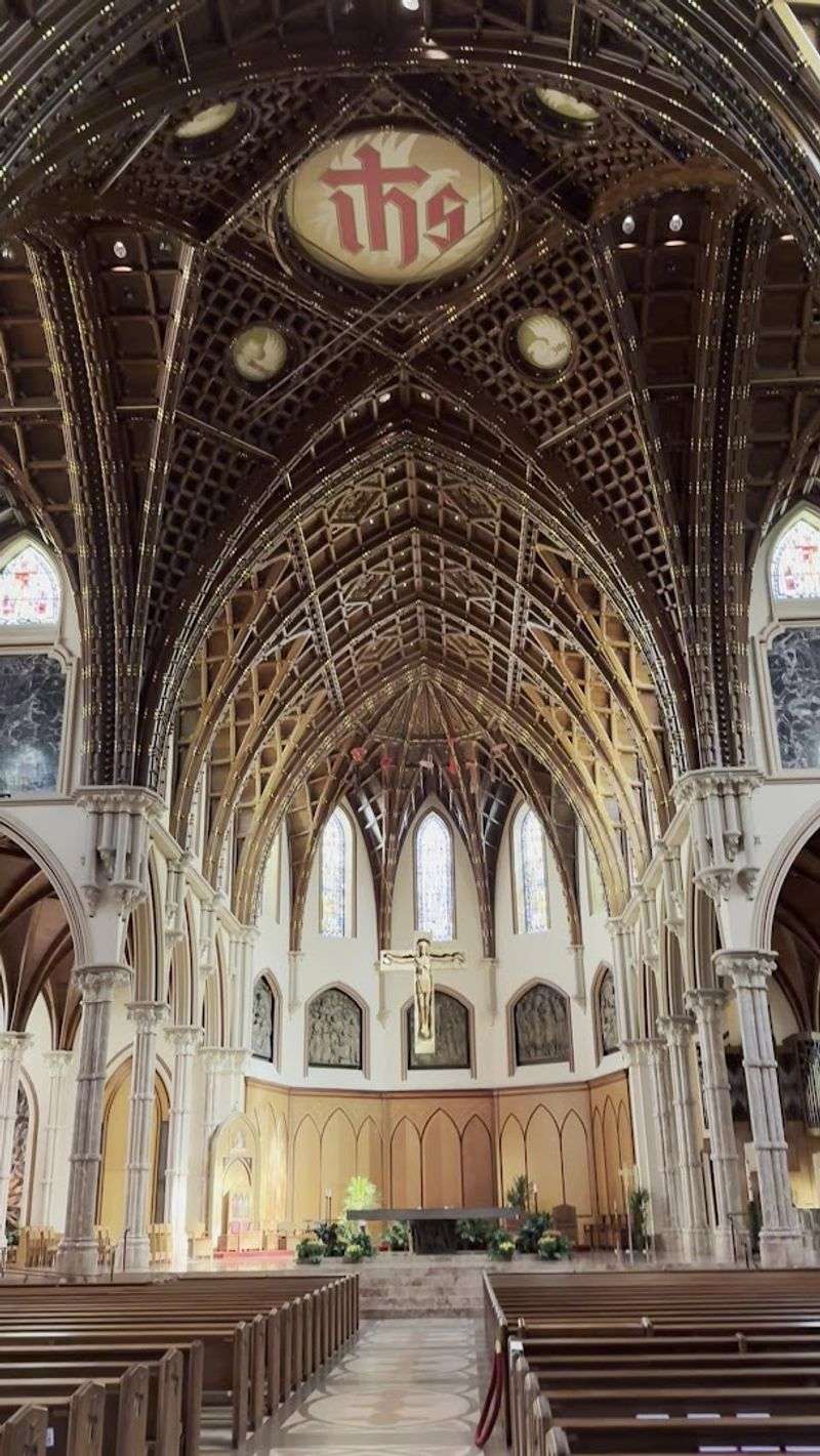 The Ghostly Figures Spotted Inside the Cathedral