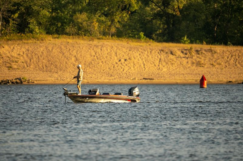 Fish on Opening Day at Bowstring Lake, Itasca County, Minnesota