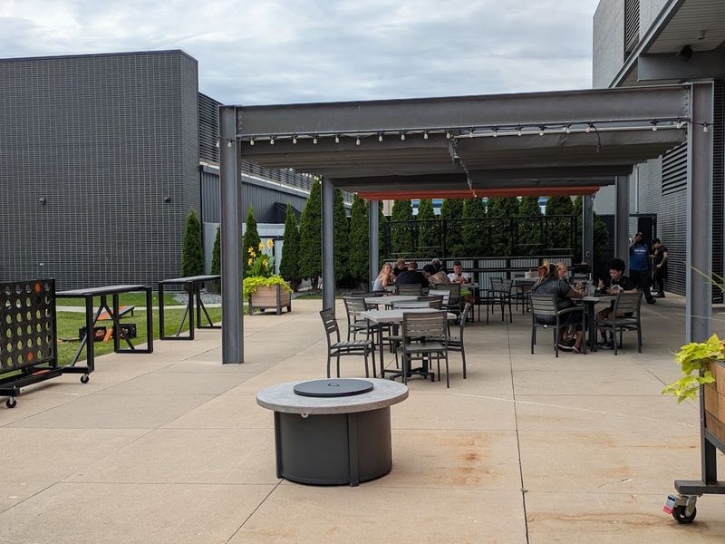 The Patio Keeps The Energy Rolling