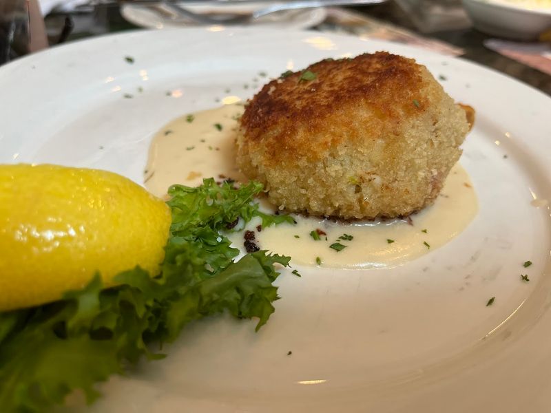The Legendary Crispy Griddled Crab Cake