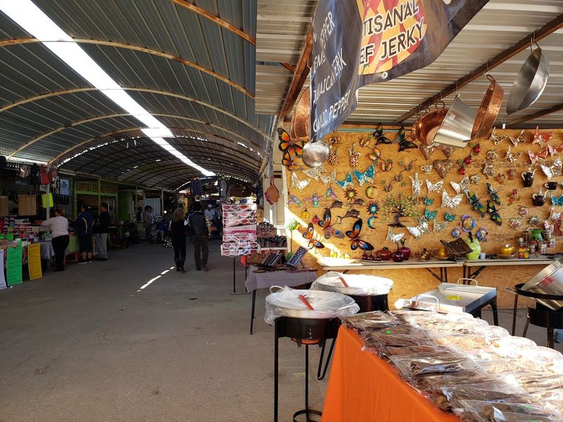 Over 300 vendors under one roof and sky