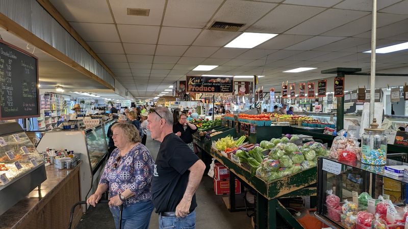 Fresh Produce And Antiques Fill Every Building