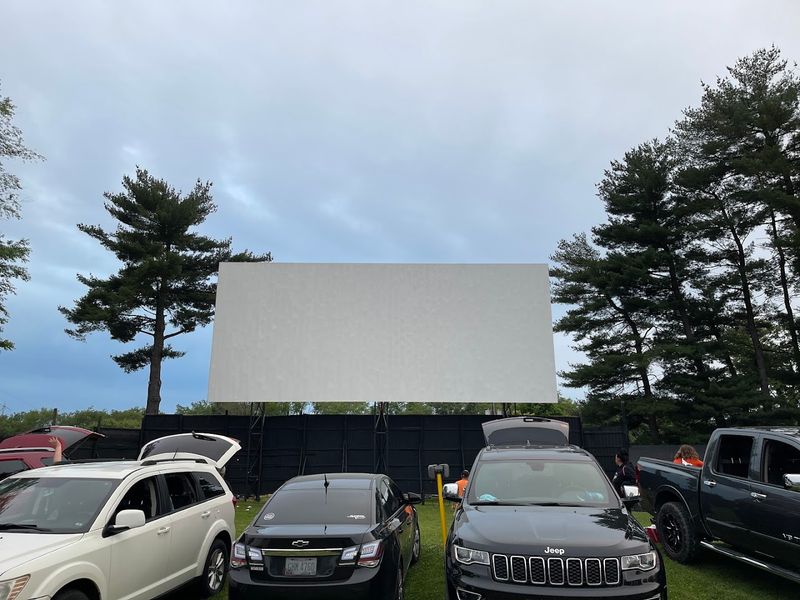 Rows Of Cars Parked On Grass Instead Of Asphalt