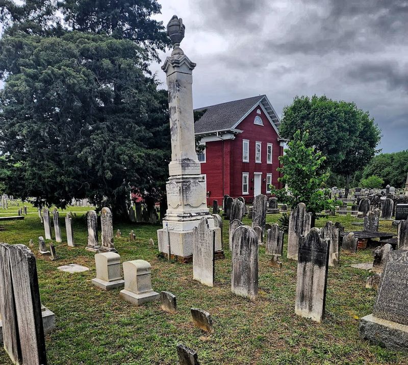 A Cemetery That Stretches Back to 1742