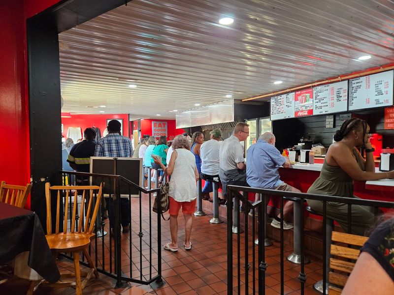 Leaving With A Smile And A Greasy Paper Bag